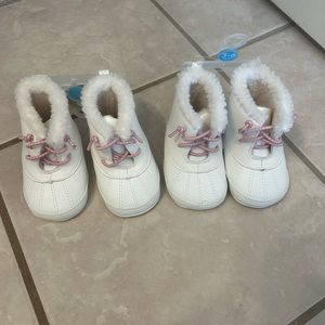 Set of two Baby snow boots- NWT